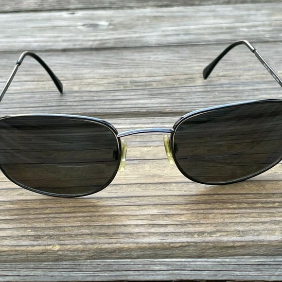 Kirkland Signature Men Eyeglasses/Sunglasses Frame GunMetal 54[]20 Made Italy - Picture 4 of 12